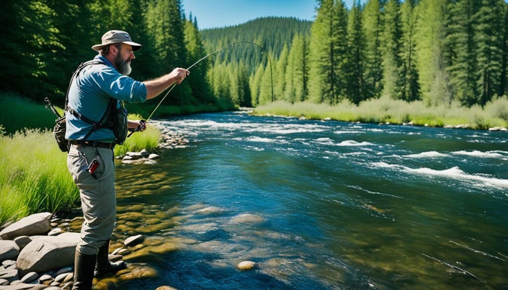 Fly casting techniques for accuracy and distance