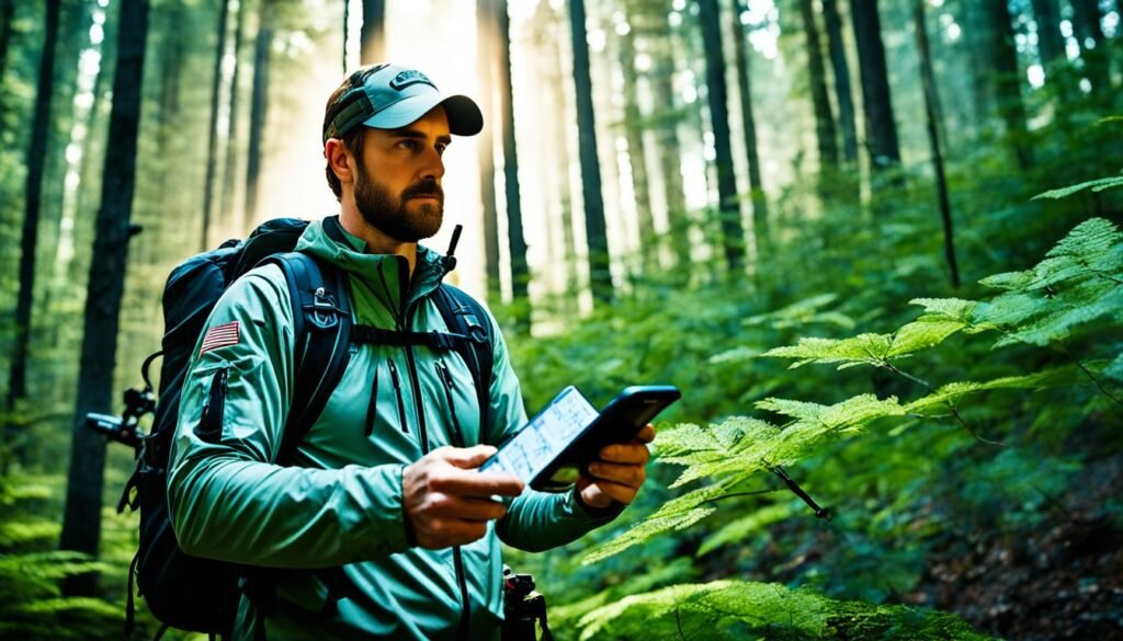 GPS navigation tools for hunting