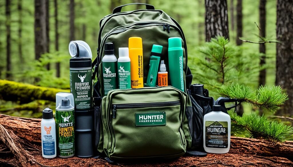 Scent-free products for hunting