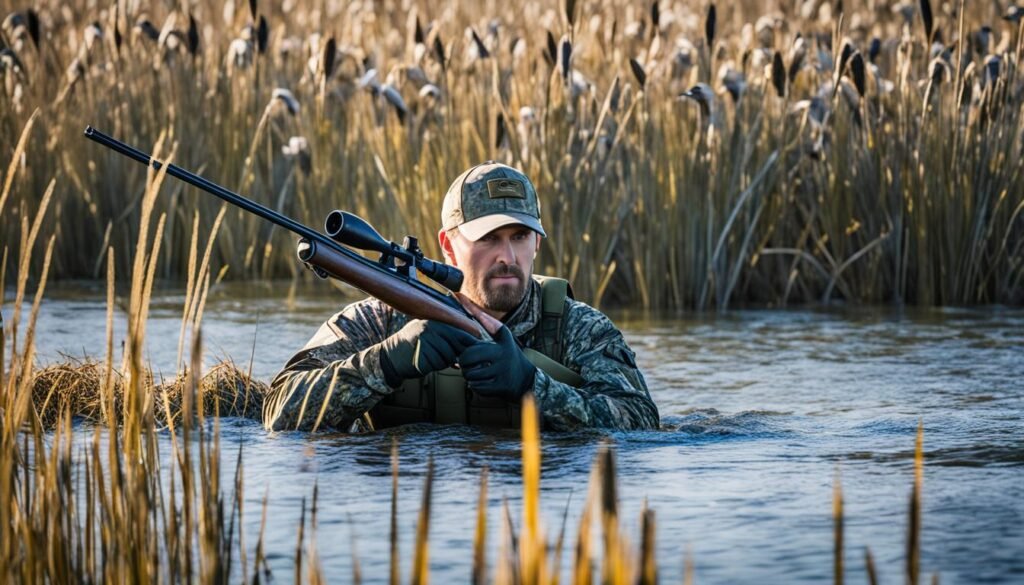 Concealment strategies for waterfowl hunting