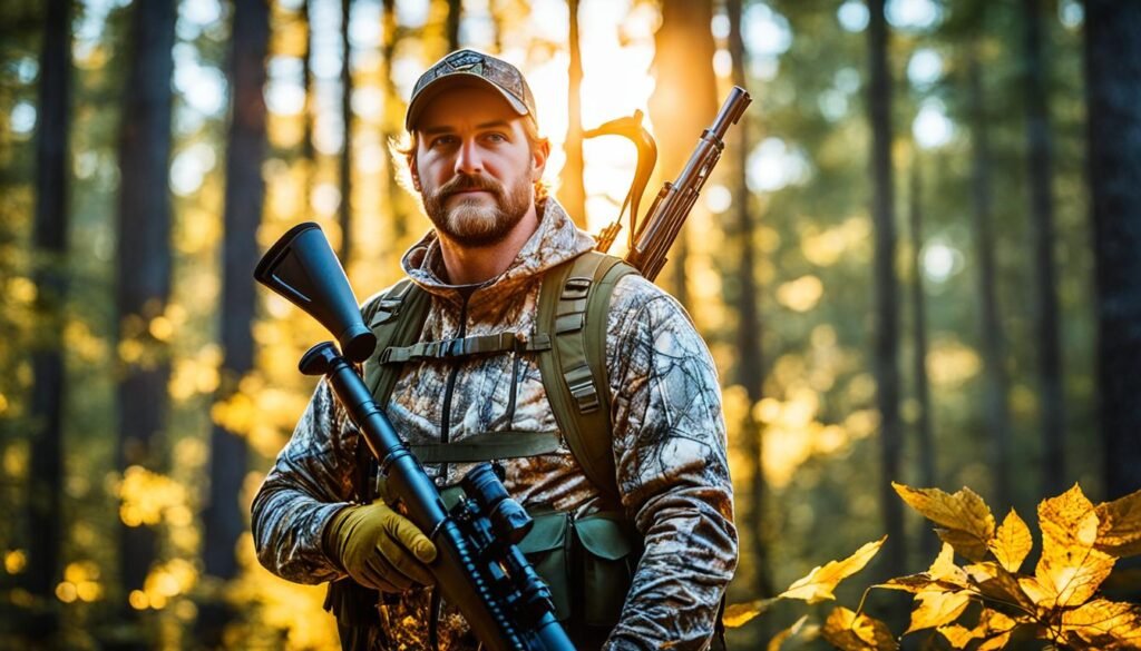 Natural light in hunting photography