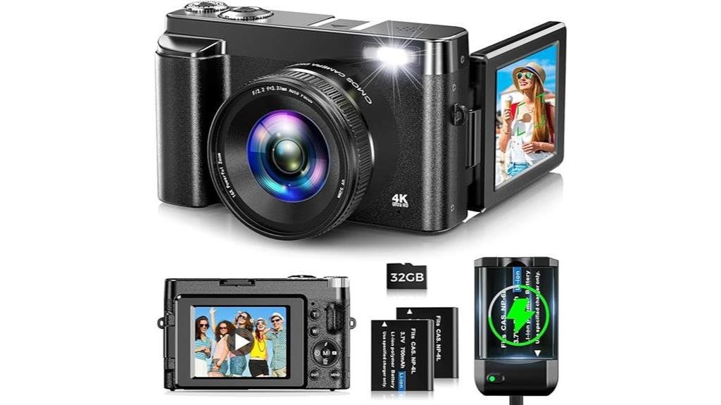 4k camera for vlogging