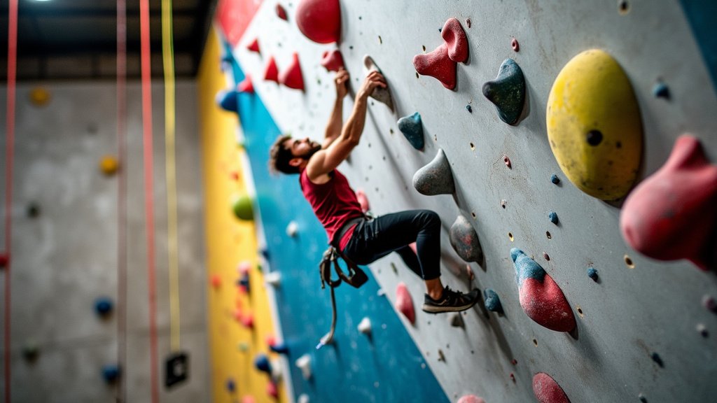 Decoding the Wall: A Beginner's Guide to Reading Climbing Routes