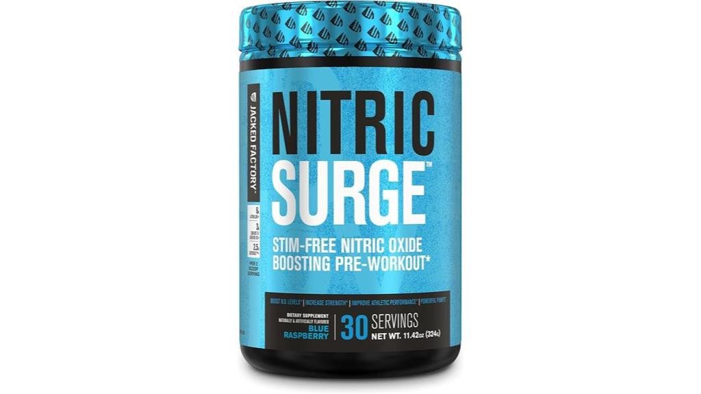 stim free pre workout powder