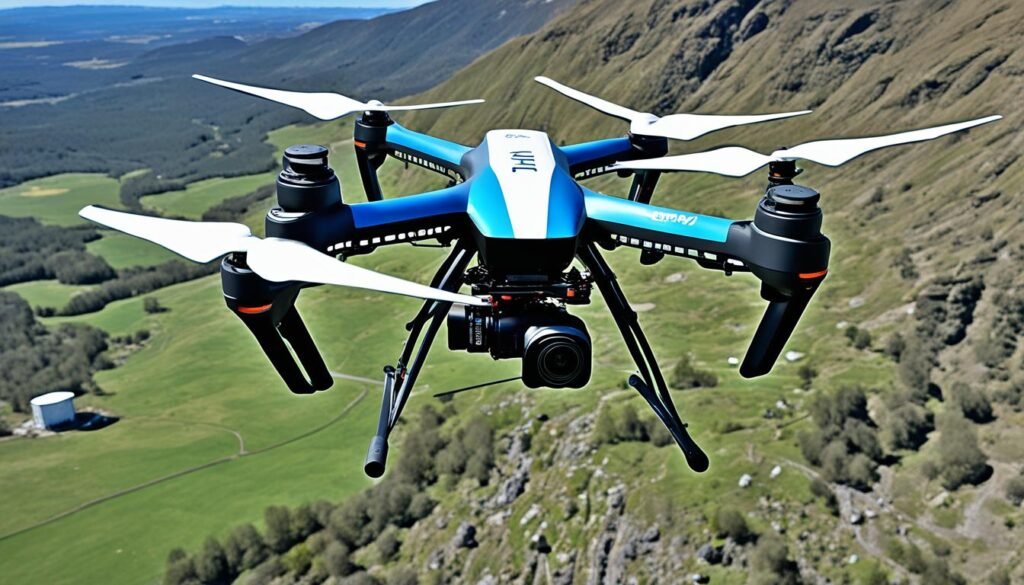 Drone mapping equipment